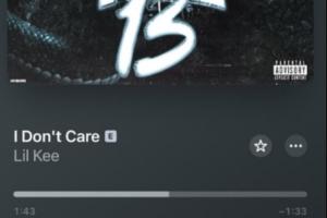 惠特摩尔更新社媒分享歌曲：《I Don't Care我不在乎》