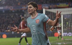 🕷福将！阿尔瓦雷斯破门的11场比赛中，马竞赢下了9场