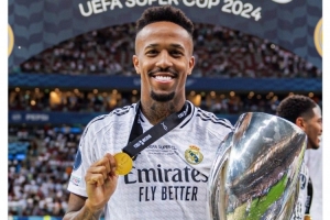 皇马祝米利唐27岁生日快乐，球员加盟至今出战172场斩获13冠