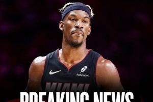 💥突发！Shams：巴特勒错过了球队航班 将被热火禁赛两场！