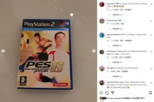 恩佐晒实况10&PS2，加纳乔：我儿子恩佐在FC25，你转实况10了😭