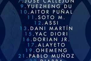 马贝拉将在西协甲主场对阵大力神 杜月徵进入比赛名单