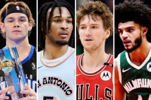 本届扣篮大赛4名参赛球员生涯得分共计1013分 球衣销量仅45件