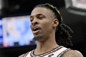 哑火！莫兰特打27分钟13中5仅得10分5板2助 正负值-41全场最低