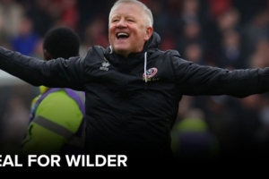 目前英冠第二！官方：谢菲尔德联和主帅怀尔德续约至2028年