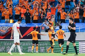 热身赛-海牛3-3海港：金永浩、黄皓隽破门，海港5外援上阵