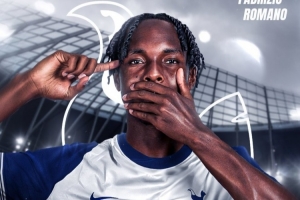 罗马诺：特尔已经和热刺签下合同，租借半赛季&6000万欧选择买断