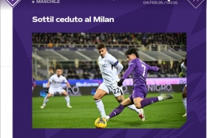 佛罗伦萨官方：已经将索蒂尔临时外租给米兰，附带买断选项