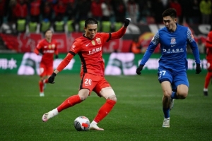 很遗憾未能夺得超级杯冠军，感谢顶着寒风来现场加油的远征军