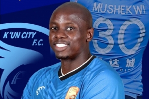 记者：热身赛大连鲲城5-1石家庄功夫，萨比尔双响穆谢奎破门