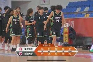 🏀CUBAL女篮-周亚璇20+8 吴睿31+8 深圳大学力克华东师大