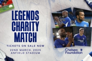 官方：马克莱莱、博辛瓦等4人将参加切尔西与利物浦的慈善赛