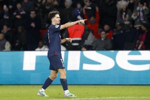 巴黎红军两回合，维蒂尼亚触球、成功传球等数据领先两队所有球员