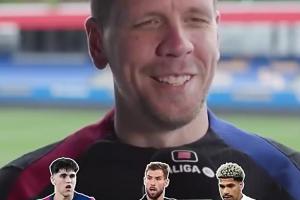 训练中谁对你的威胁最大？😂3C调侃：库巴西、阿劳霍、伊尼戈