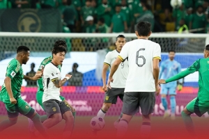 半场-国足暂0-0沙特 林良铭直红蒋光太伤退沙特中框+进球手球被吹