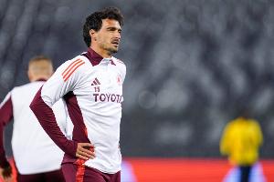 德天空：罗马不会和36岁胡梅尔斯续约，不确定他会退役还是继续踢