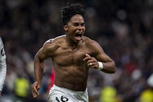 恩德里克：皇马有世界上最好的四名前锋，我必须利用好每一次机会