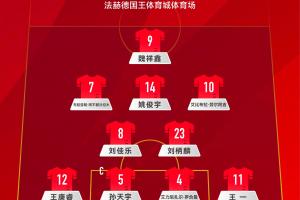 U17亚洲杯-国少vs沙特首发：艾比布拉先发，魏祥鑫、布尼亚明出战