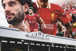 客战富勒姆！利物浦ins发海报预热：迪亚斯、若塔、索博三将出镜