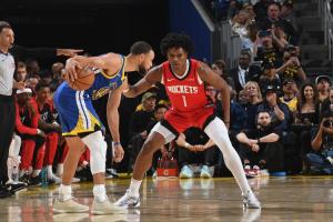 🔒️阿门防得全明星后卫三分命中率25.6% 库里今日全场三分8中1