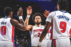 首轮打尼克斯！活塞季后赛此前遭遇14连败 为季后赛最长连败纪录