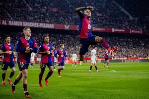 每体赛后巴萨评分：莱万6分亚马尔6分，拉菲尼亚7分孔德7分