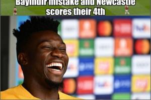 你跺你也麻！奥纳纳屡遭批评缺席本场，巴因德尔首秀送礼+丢4球