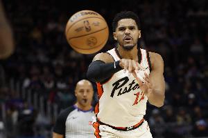 哈里斯砍22分 为活塞队史季后赛上半场得分第3比肩昌西&汉密尔顿