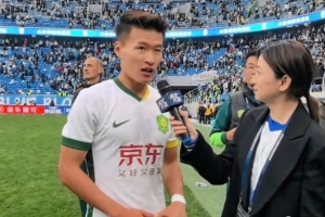 林良铭：感谢大连球迷一直默默支持我，希望大连英博成绩越来越好