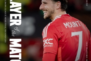 替补登场梅开二度，曼联官方：芒特当选对阵毕巴队内最佳球员