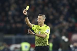 意甲第36轮裁判：马萨执法拉齐奥vs尤文，索扎执法亚特兰大vs罗马