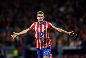 西蒙尼：相较于他首发时，索尔洛特替补出场进了更多的球