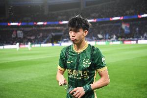 王钰栋本场数据：首发出战75分钟1次射门 13次传球&成功率92.3%