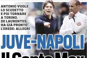 都体头版：阿莱格里下赛季将接替孔蒂，后者将重返尤文联手平图斯