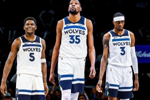 名记：森林狼曾认真探索交易得到KD 尚不确定是否会再次追求后者