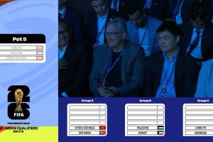 还笑得出来吗😣伊万18强抽中印尼笑着握手，曾笑着表示充满信心