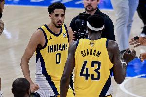 步行者首发不变：哈利伯顿、内姆哈德、内史密斯、西卡、特纳