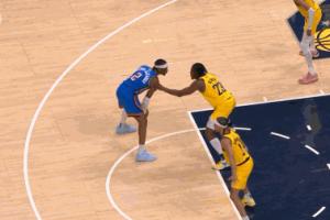 MVP✊🏻SGA大回环造成内史密斯犯规后个人连拿7分反超步行者！