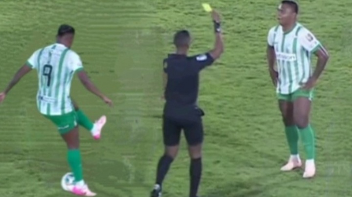 这动作也不能做？哥甲球员后脚跟花哨停球🥵引发两队冲突+染黄