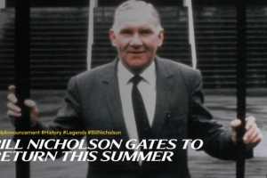 热刺官方：率队开启“满载奖杯的时代” 尼科尔森纪念门回归主场