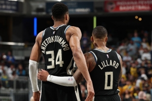 和字母是失败组合？利拉德转发帖文反驳：连续2年得分最高二人组