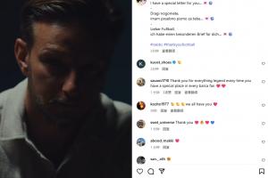 官方：37岁克罗地亚中场拉基蒂奇宣布退役