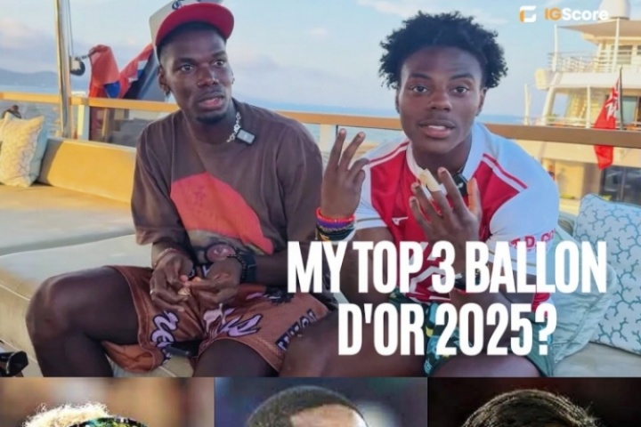 博格巴蜜汁微笑🤣Speed评金球前三：亚马尔&登贝莱&马奎尔😯