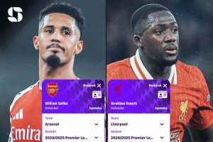 皇马全都想要！萨利巴vs科纳特上赛季英超关键数据对比