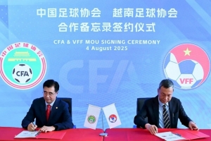 【揭秘】中越足协的高端对话：多项合作首推U22+女足
