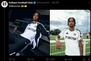 记者：阿萨雷租借费300万欧随出场增加而降低 富勒姆可1200万买断