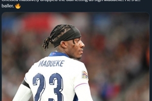 摩根晒照称赞马杜埃凯：出色的球员，切尔西卖他看走眼了