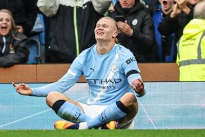 🤖来英超仅3年的哈兰德：英超进球数超德罗巴 单季进球数超希勒