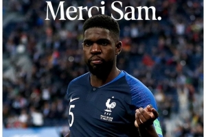 乌姆蒂蒂退役，比利时后卫穆尼耶调侃：我们再也不用担心了😅