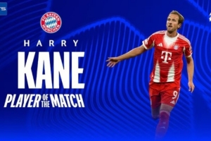 双响+2关键传球，凯恩当选拜仁3-1切尔西一役全场最佳